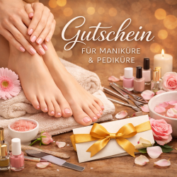Gift certificate mani & pedicure