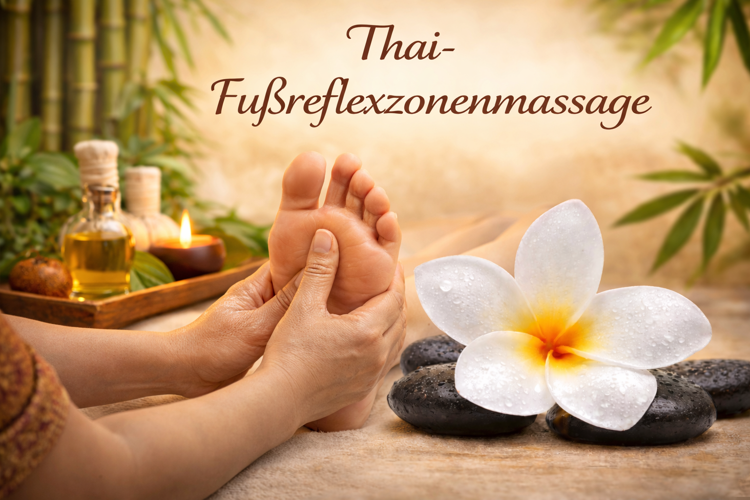 Thai-Fußreflexzonenmassage